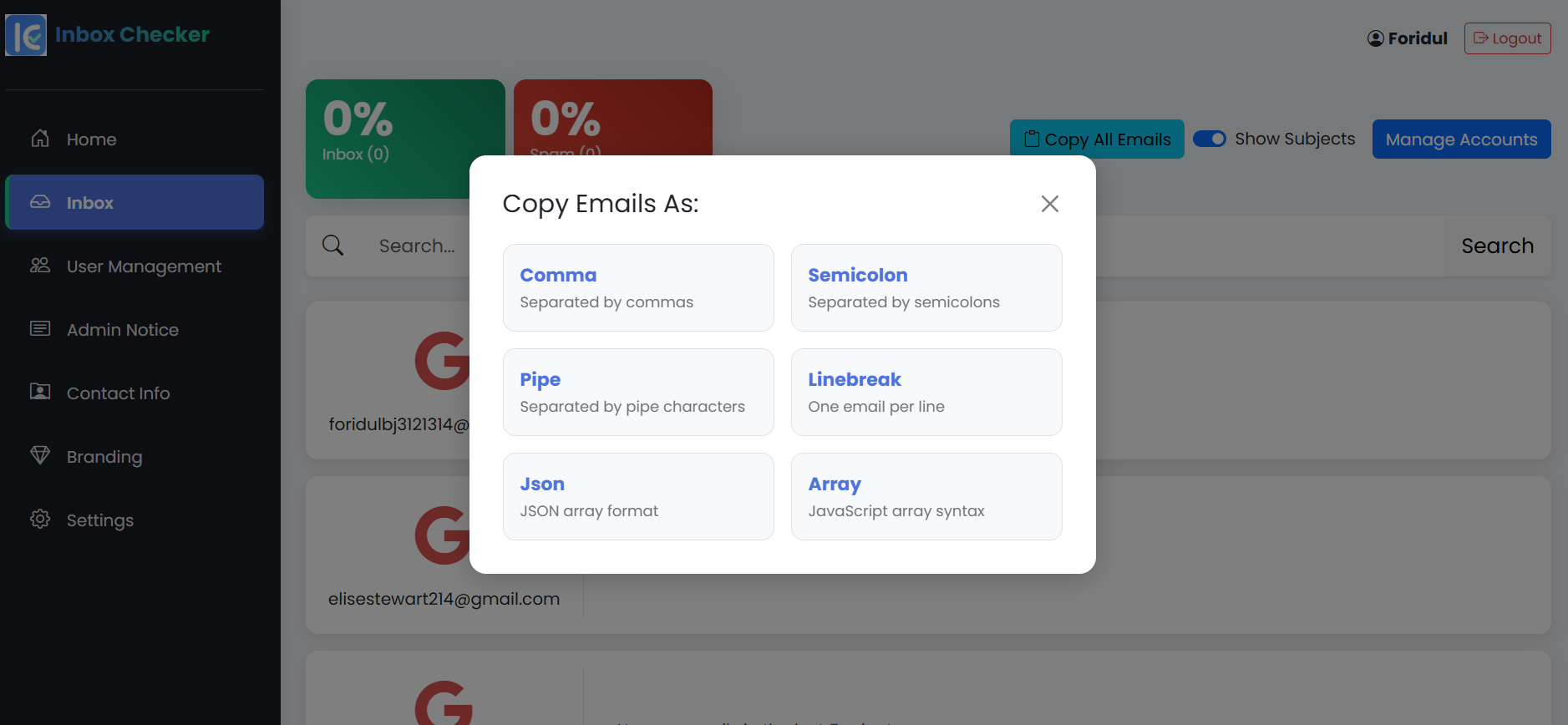 Advanced Copy Feature